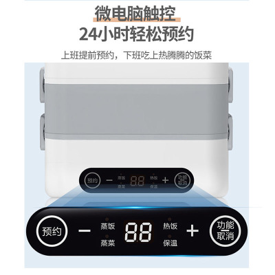 电热饭盒插电加热保温上班族家用便携迷你学生电饭锅自动蒸煮热饭