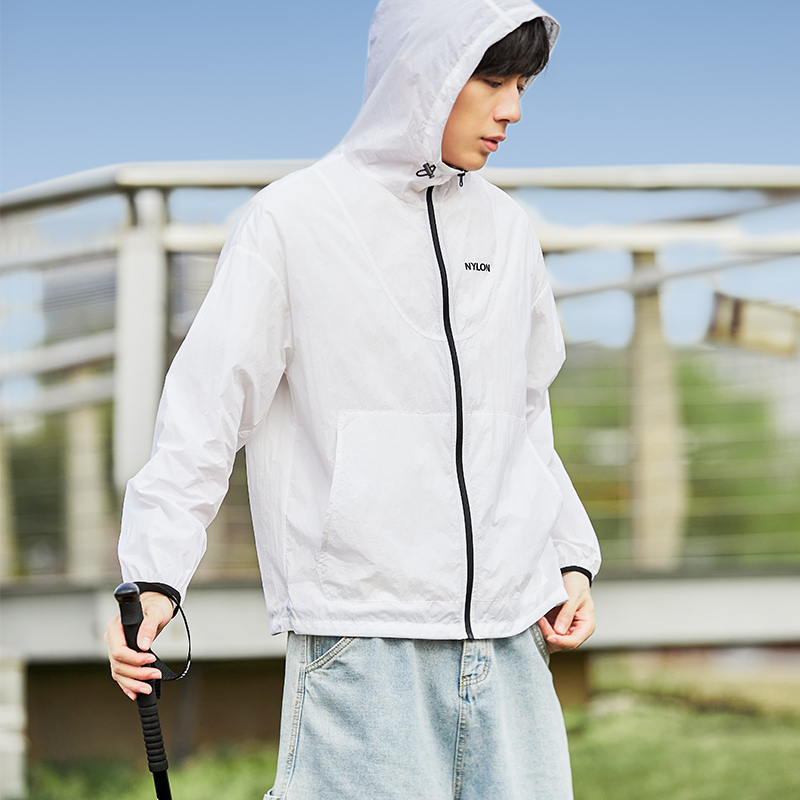 4元,叠加优惠券]唐狮防晒衣男新款夏季外套男薄款钓鱼防晒服防紫外线