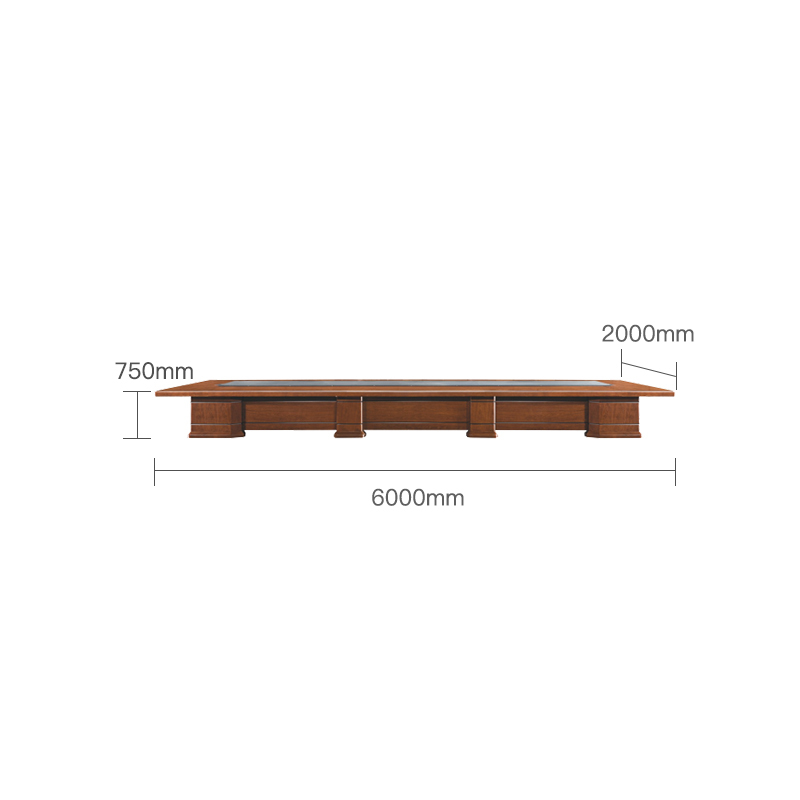 迪欧 办公家具 DIOUS 6000W*2000D*750H S901C60H会议桌