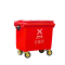 明壹行MYX-LJT004 可挂式户外垃圾桶 有害垃圾 660L 红色(计价单位:个)