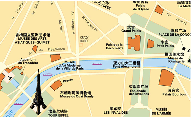 美国 旅游地图(2023) [正版]北斗2024年美国加拿大澳大利亚法国英国德国瑞士荷兰意大利西班牙欧洲旅游地图 中英文高清大图