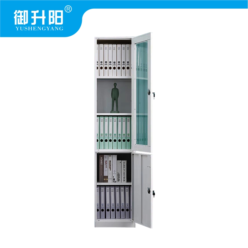 御升阳 文件柜/带锁档案柜/资料柜纯白色 400×400×1850mm 台高清大图
