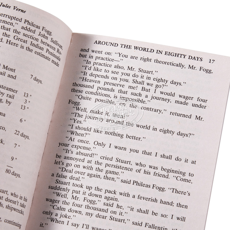 [正版]环游世界80天 英文原版文学 英文版 英文原版书 Signet Classics:Around the Wor高清大图