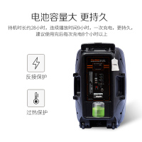 Pro main广场舞音响户外大功率便携式拉杆音响带无线话筒播放器可移动充电手提音响K歌家用蓝牙重低音室外手提直播录音