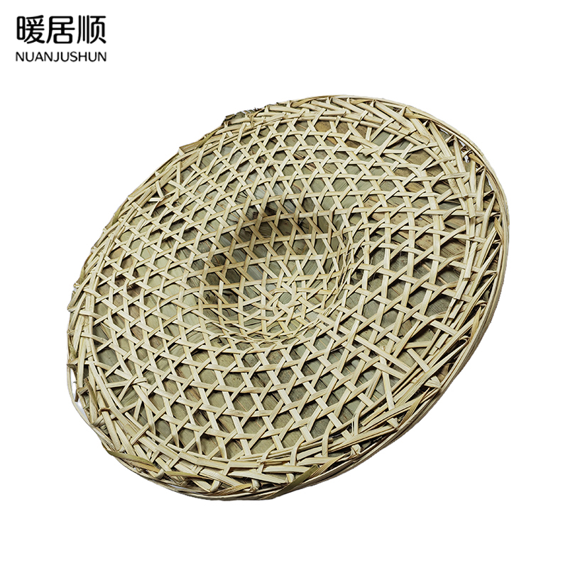 暖居顺 竹编斗笠 46cm 顶高清大图
