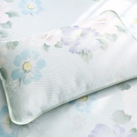 水星家纺 可水洗床单式冰丝席三件套 床单式冰丝凉席子凉枕 250cmx250cm凉席套件 床上用品