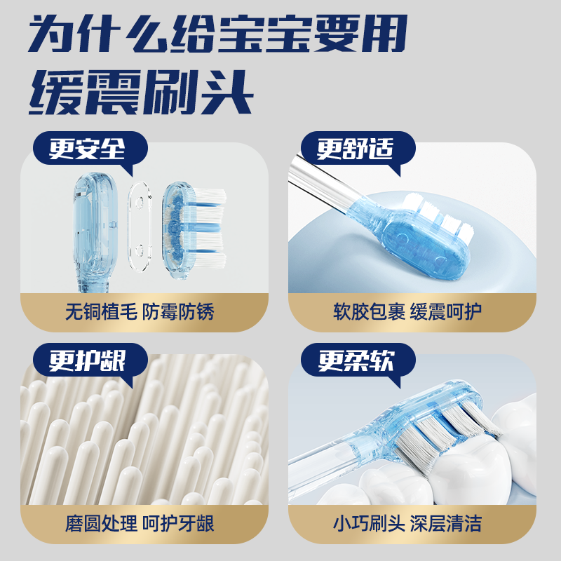 艾优 奥特曼儿童电动牙刷A9 金 赛罗奥特曼·闪耀形态高清大图