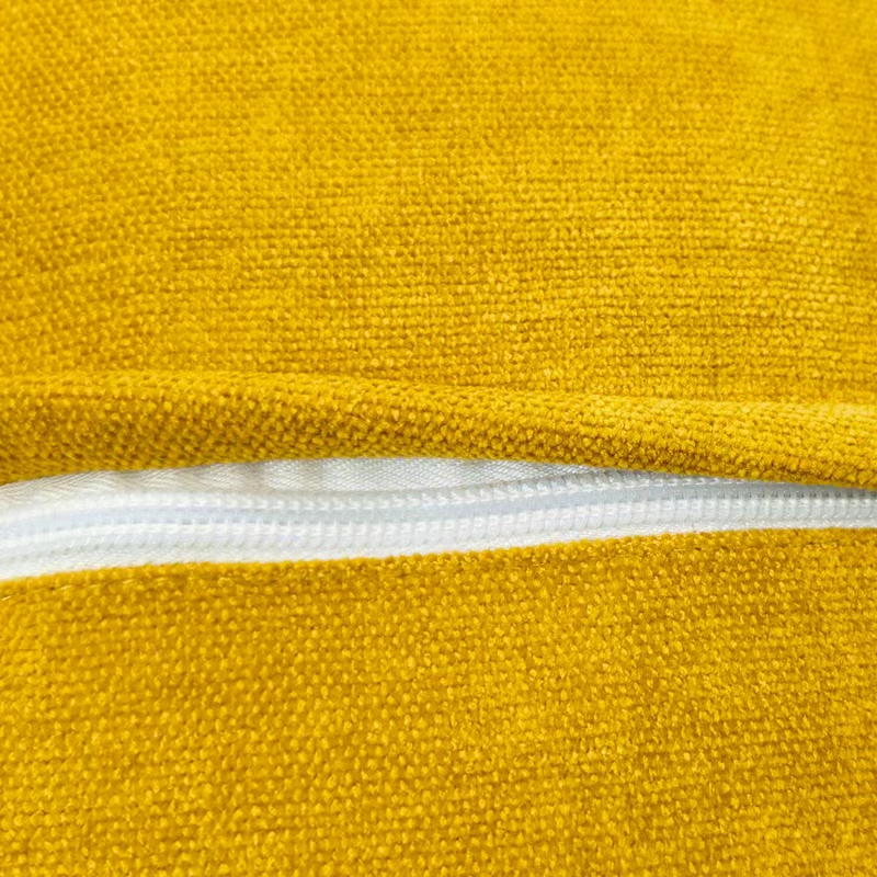 东凯汇普 橙黄亚麻腰靠枕套 55*35cm 个高清大图