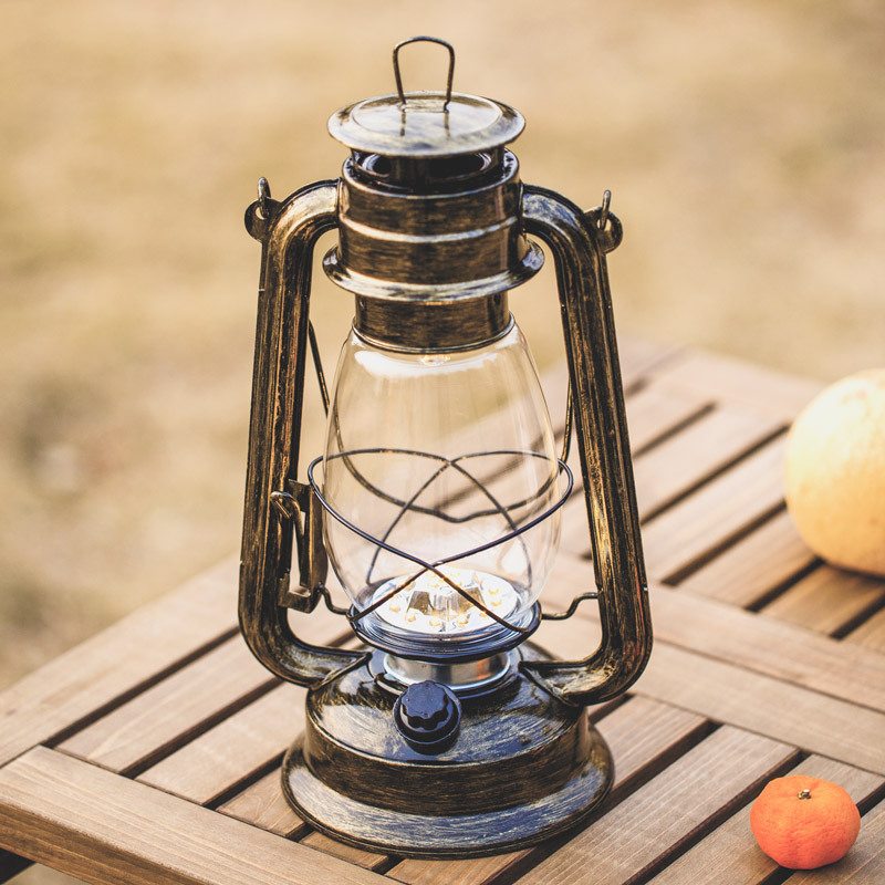 苏宁优购马灯老式手提复古充电式led户外照明露营野营帐篷灯