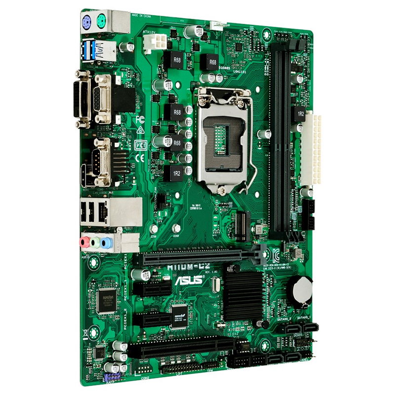 华硕(ASUS) H110M-C2/CSM 主板 ( Intel H110/LGA 1151 )