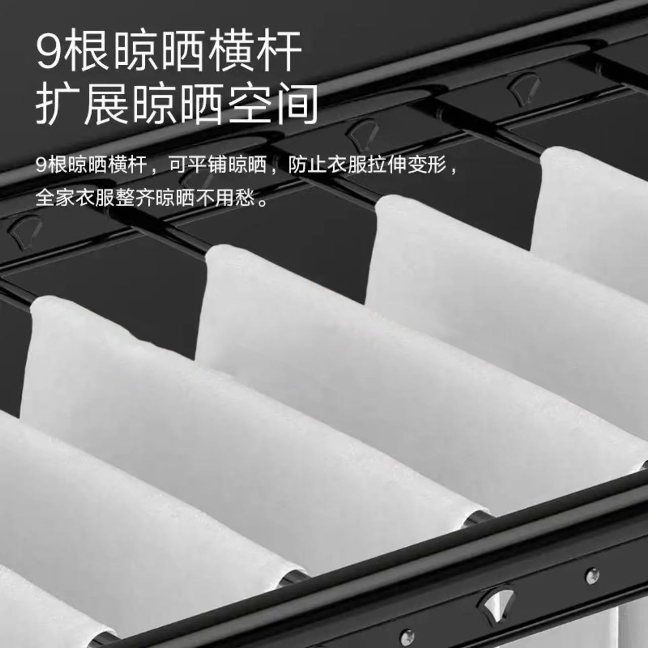 荣誉小管家 定制电器 晾衣架(195-2)自动升降晾衣架 多功能阳台照明晾衣机高清大图