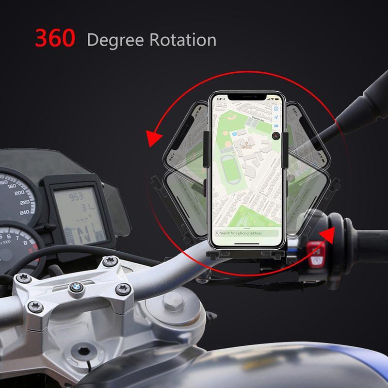 车手机导航支架电动踏板摩托车手机支架送外卖骑手专用支架>800_800