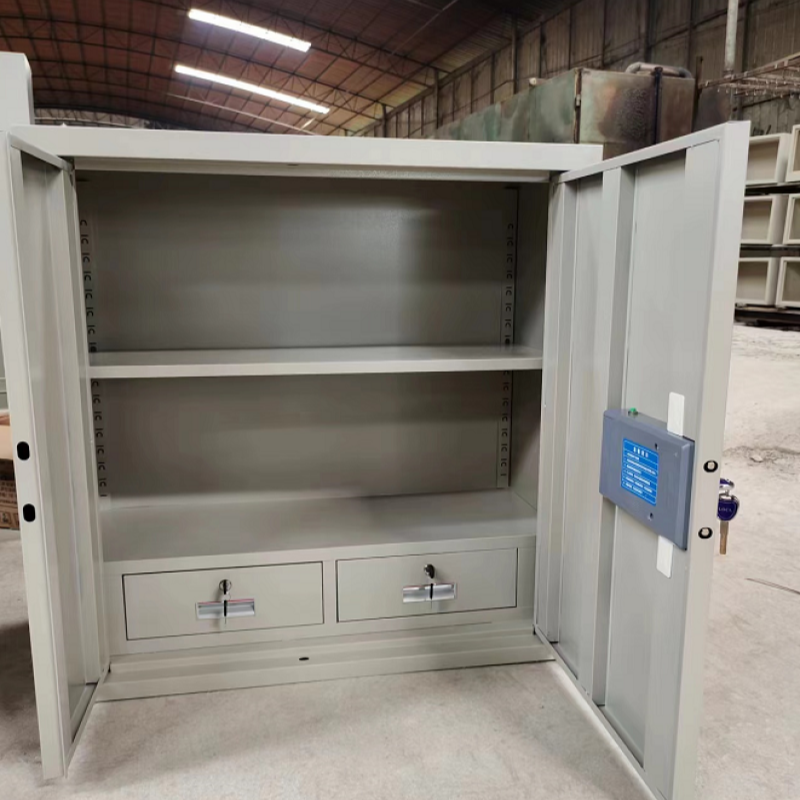 鑫广顺 定制单节保密柜900*420*900mm 内二斗带指纹 单位:个高清大图