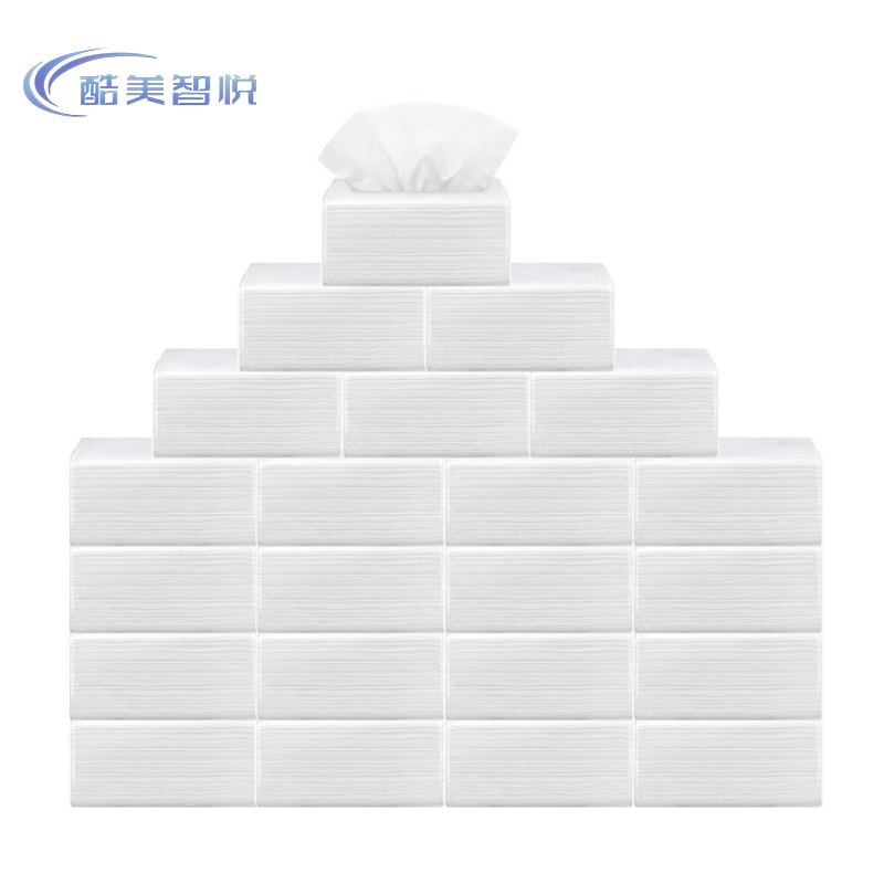 酷美智悦 纸抽80抽*100包 KM-BH858 箱高清大图