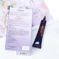 欧莱雅眼霜紫熨斗玻尿酸水光充盈全脸淡纹眼霜淡化黑眼圈眼袋霜女