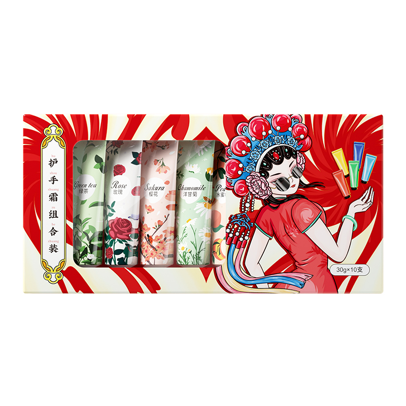 金妮雅花果伴手小巧香氛护手霜滋润补水保湿油腻留香干裂便携高清大图