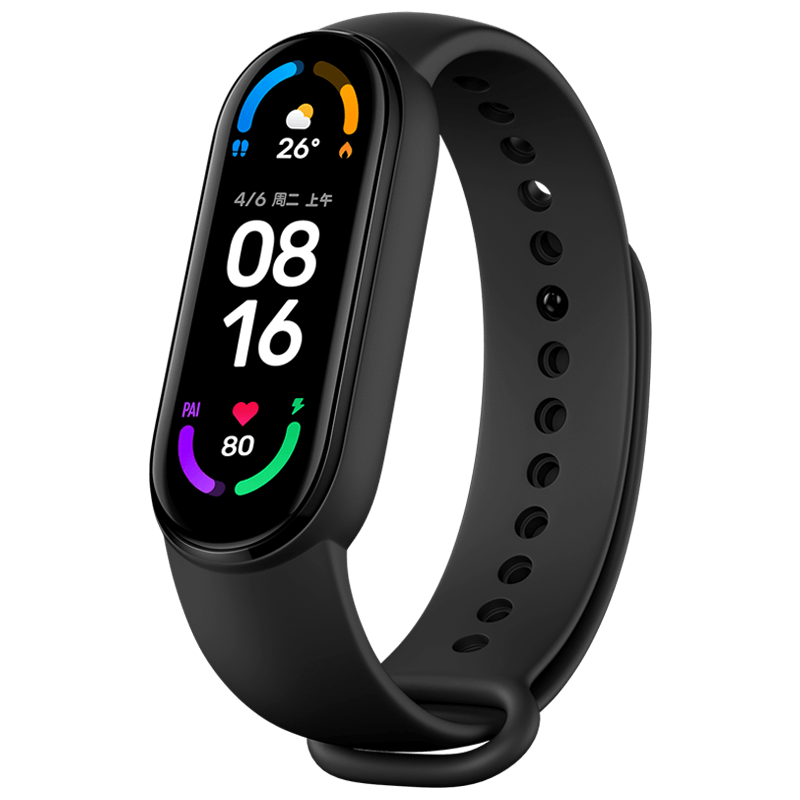 小米(MI)小米手环8 150种运动模式 血氧心率睡眠监测 支持龙年表盘 智能手环 运动手环 亮黑色 送男友