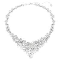 Swarovski/施华洛世奇V形星耀项链多层水晶白光可调锁扣 White