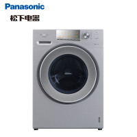 松下(Panasonic) XQG100-E1025 10公斤 变频 超大容量 大直径 桶洗净 家用滚筒洗衣机(银色)