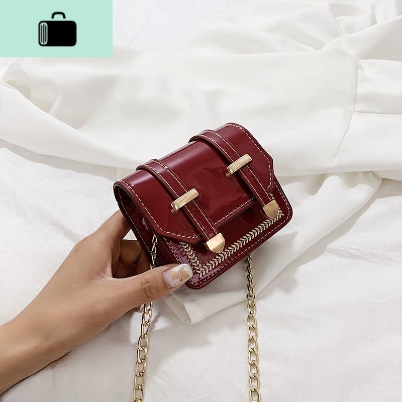 迷你儿童小包包韩版时尚女童潮包公主斜挎包亮片链条包洋气小挎包NEW LAKE女斜挎包图片