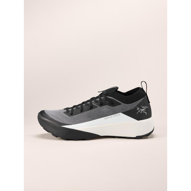 始祖鸟(ARC'TERYX)男士越野跑鞋轻量透气耐磨防滑登山运动鞋舒适 Black/Arctic_Silk 43