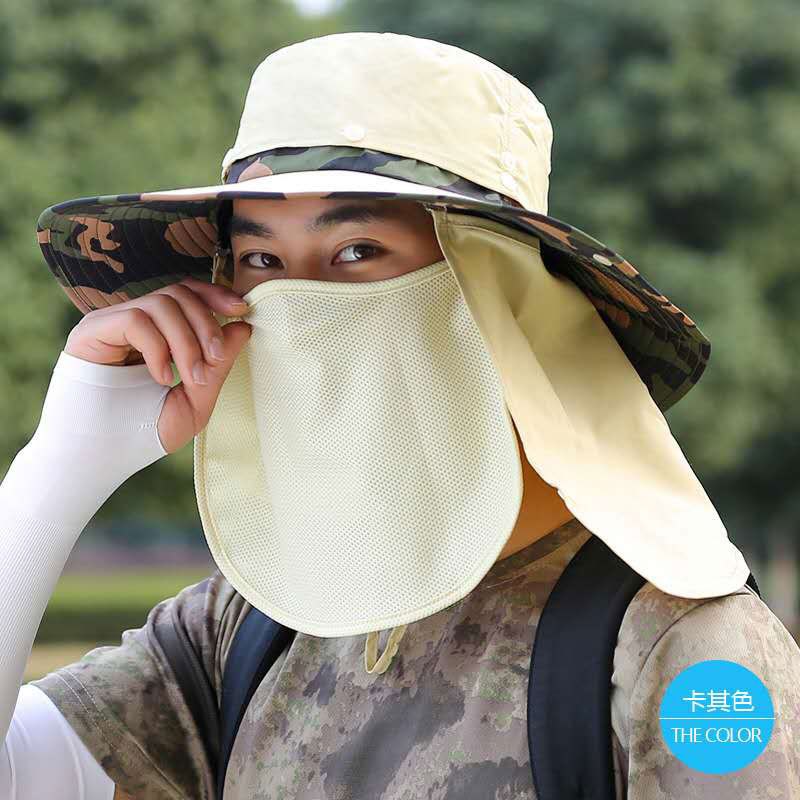 陇步昇 四色可选全方位防护遮阳帽 （30顶起订）