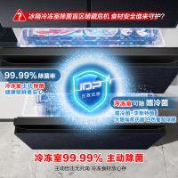国补20%|容声526升双净双系统法式多门冰箱家用风无霜变频一级能效大容量嵌入式主动除菌BCD-526WD1MPA