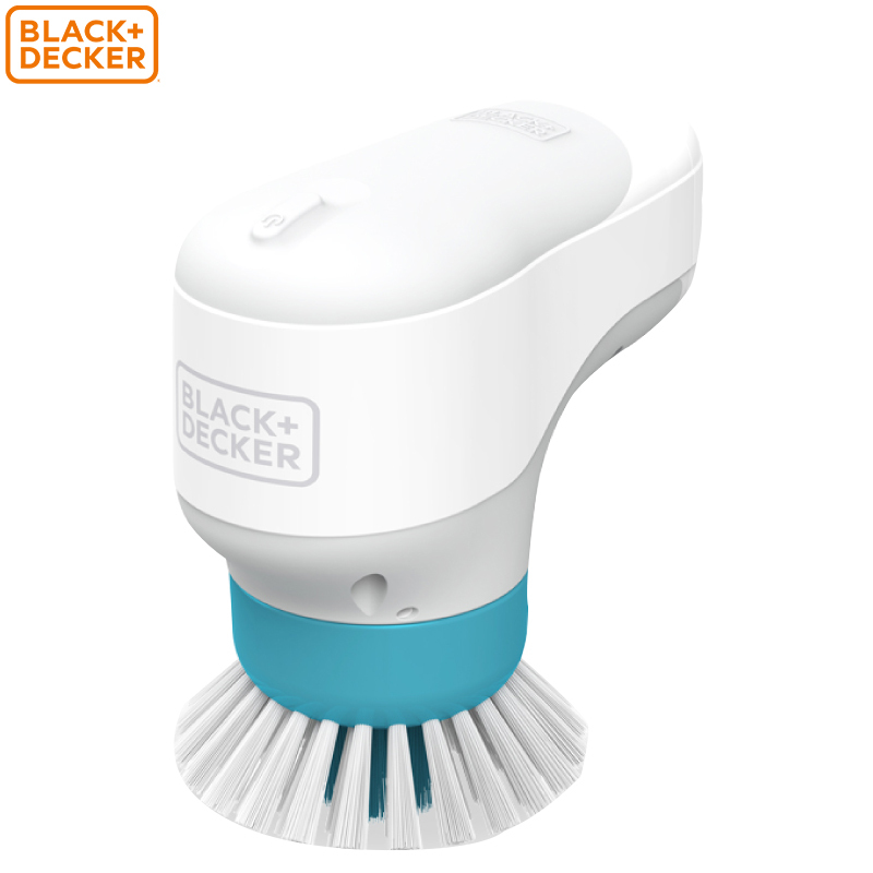 百得(BLACK&DECKER)手持式电动洗碗刷家用多功能厨房清洁宝瓷砖浴缸防水去油杀菌消毒清洁刷20