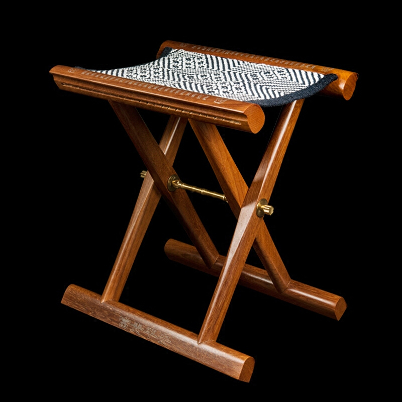 实木马扎山东工艺马札凳子折叠马扎便携椅换鞋凳送老人礼品