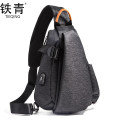 铁青 休闲运动胸包S52 个