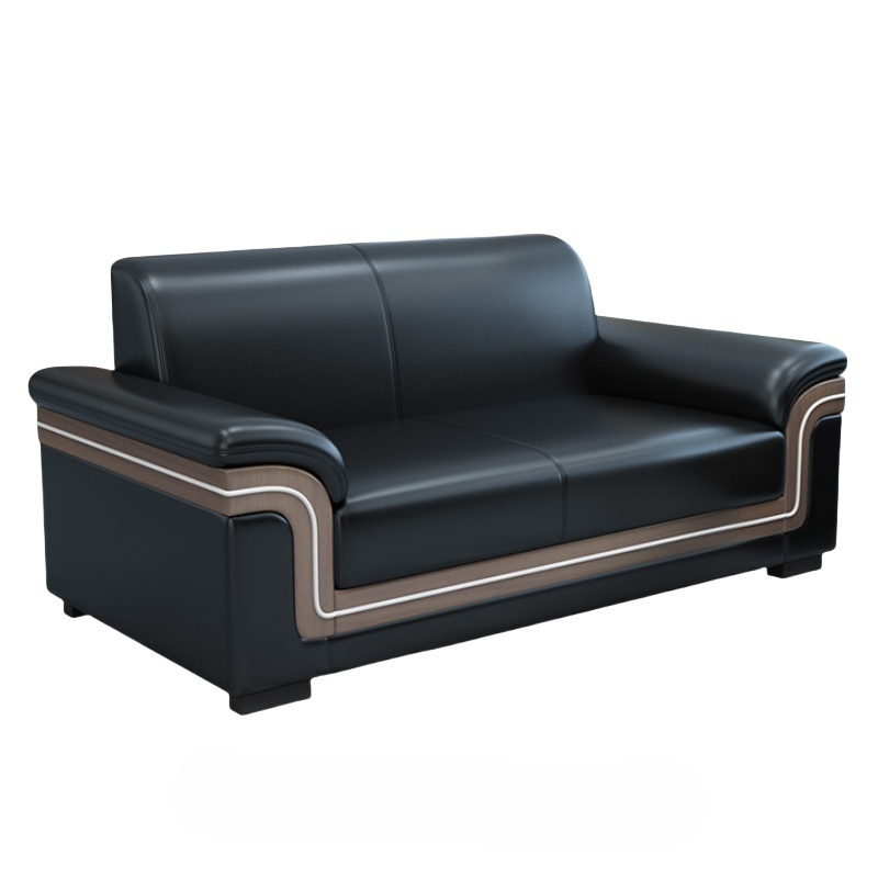 悦兴诚办公沙发双人位155*83*80cm张高清大图