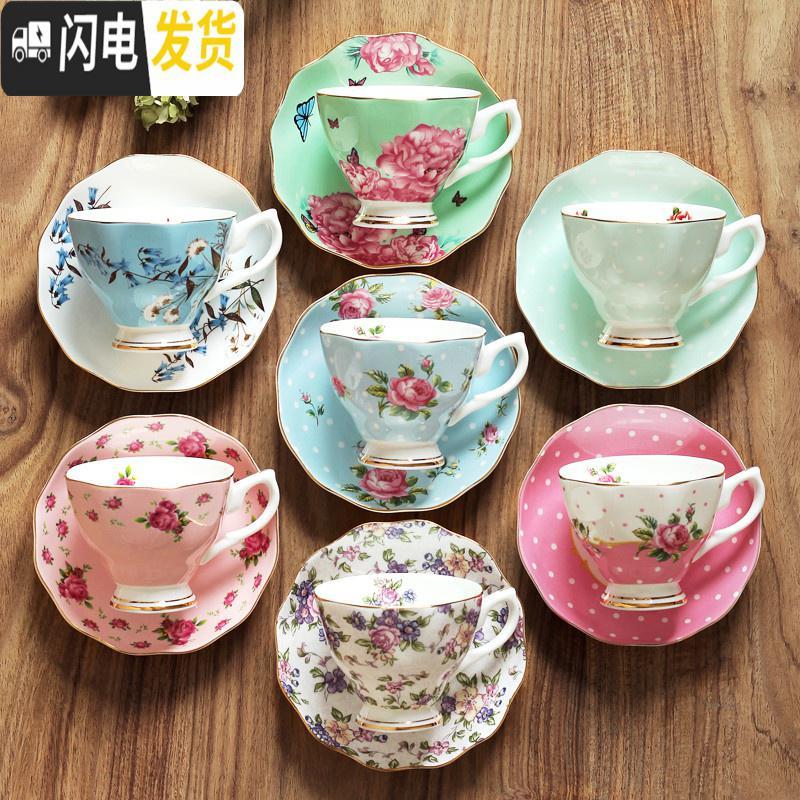 三维工匠骨瓷咖啡杯欧式小杯碟套装英式花茶下午茶红茶茶杯茶具陶瓷杯马克杯高清大图