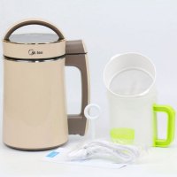 美的(Midea)豆浆机DJ13B-HCL1（HC13L11） 家用智能预约 全自动加热保温 多功能制浆机 1.3L容量
