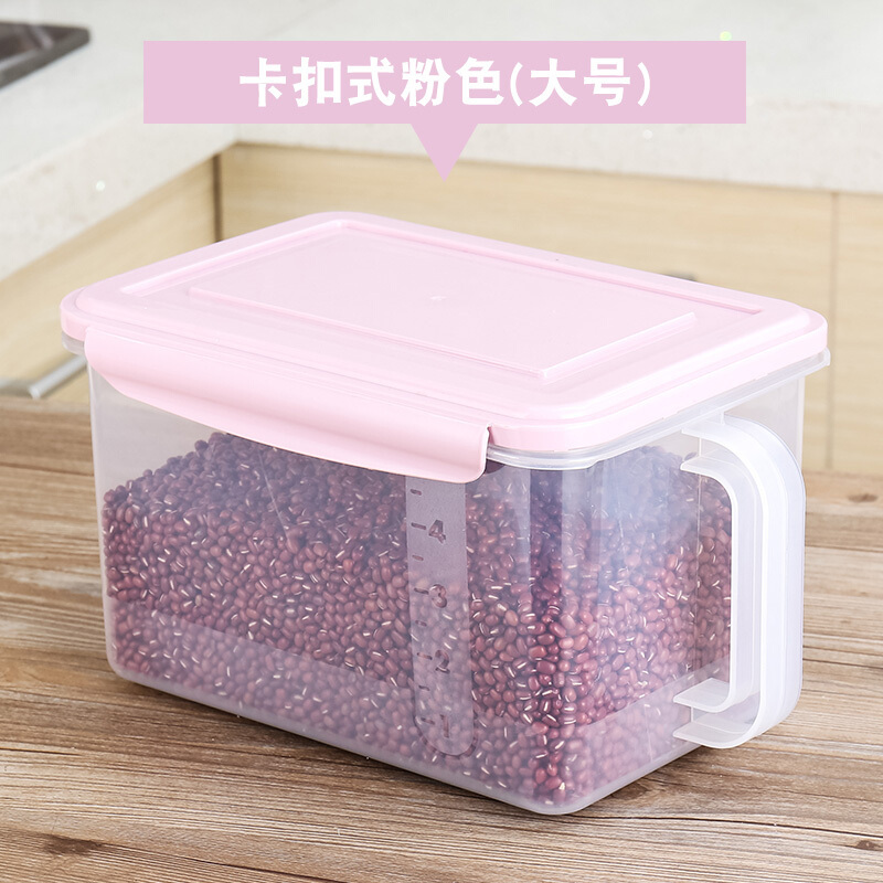 保鲜盒塑料透明可视带盖大号居家冰箱食品水果保鲜储物冷冻盒