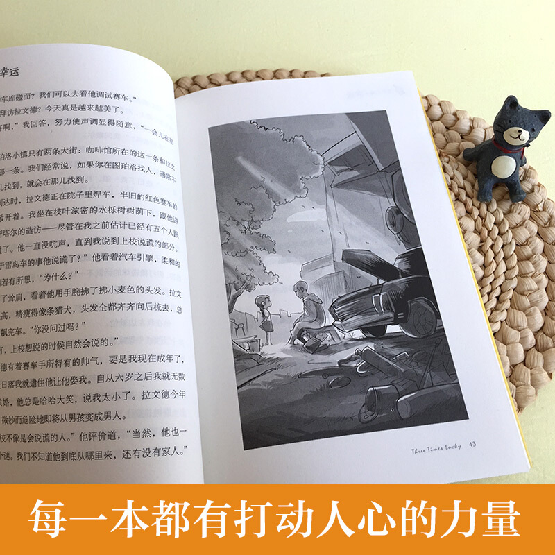 从天而降的幸运 [正版]从天而降的幸运 长青藤大奖小说书系列 儿童文学 校园成长8-10-12岁小学生初中4567四五六高清大图