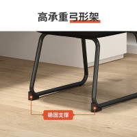 中伟(ZHONGWEI)办公椅电脑椅职员椅人体工学椅会议椅网布椅久坐椅子 黑框黑色