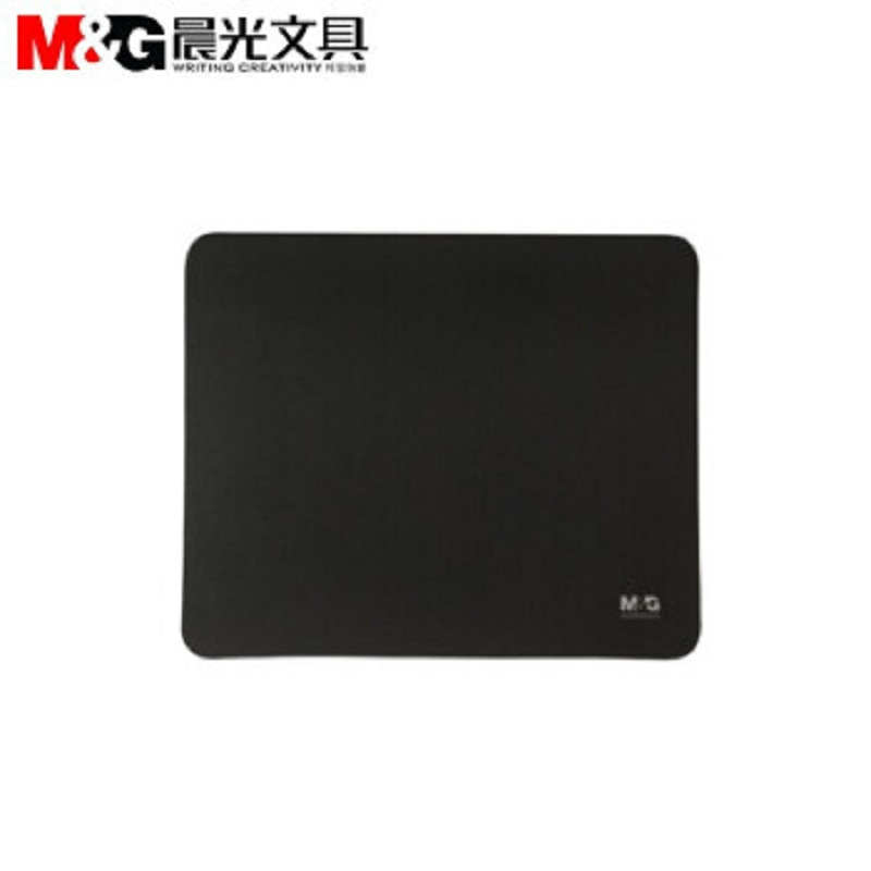 晨光 ADBN6430 耐磨鼠标垫 黑色加厚商务办公 防滑游戏垫键盘垫电脑桌垫250*200mm