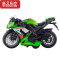 真智力儿童摩托车玩具重型h2机车模型自行车仿真合金卡通赛车小男孩礼物