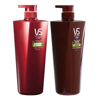 VS沙宣 港版洗护套装 清盈柔顺洗发水750ml+护发素750ml 女柔软顺滑 防止毛躁 香港直邮