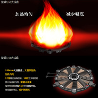 美的（Midea）电磁炉C22-RH2275家用智能新款电磁炉 触控式家用大功率多功能电磁灶 德国汉森面板火力档位6档
