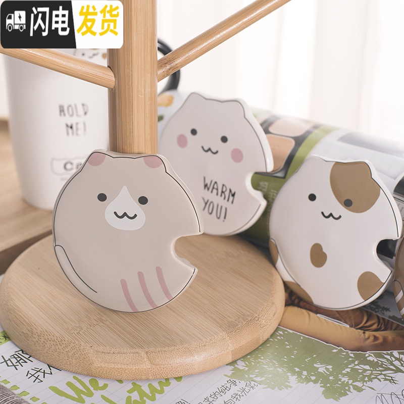 三维工匠创意潮流小动物马克杯带盖勺陶瓷杯个性早餐大容量咖啡家用水杯子_978高清大图