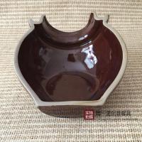 特小号长12CM*宽11CM(2个以上发 货) 农家乐怀旧餐具半瓦罐坛香肉餐具破罐子土砂瓦片碗土掉渣特色餐具