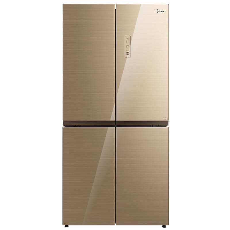 美的(Midea) BCD-456WGM 456升十字对开门 (台)(金)