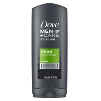 多芬(Dove) 男士+护理 清新倍爽沐浴露 400g[联合利华]