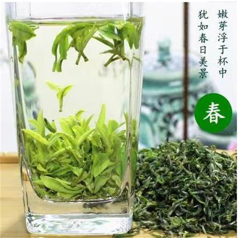 崂山绿茶250克 豆香浓日照足手工茶叶 单盒价高清大图