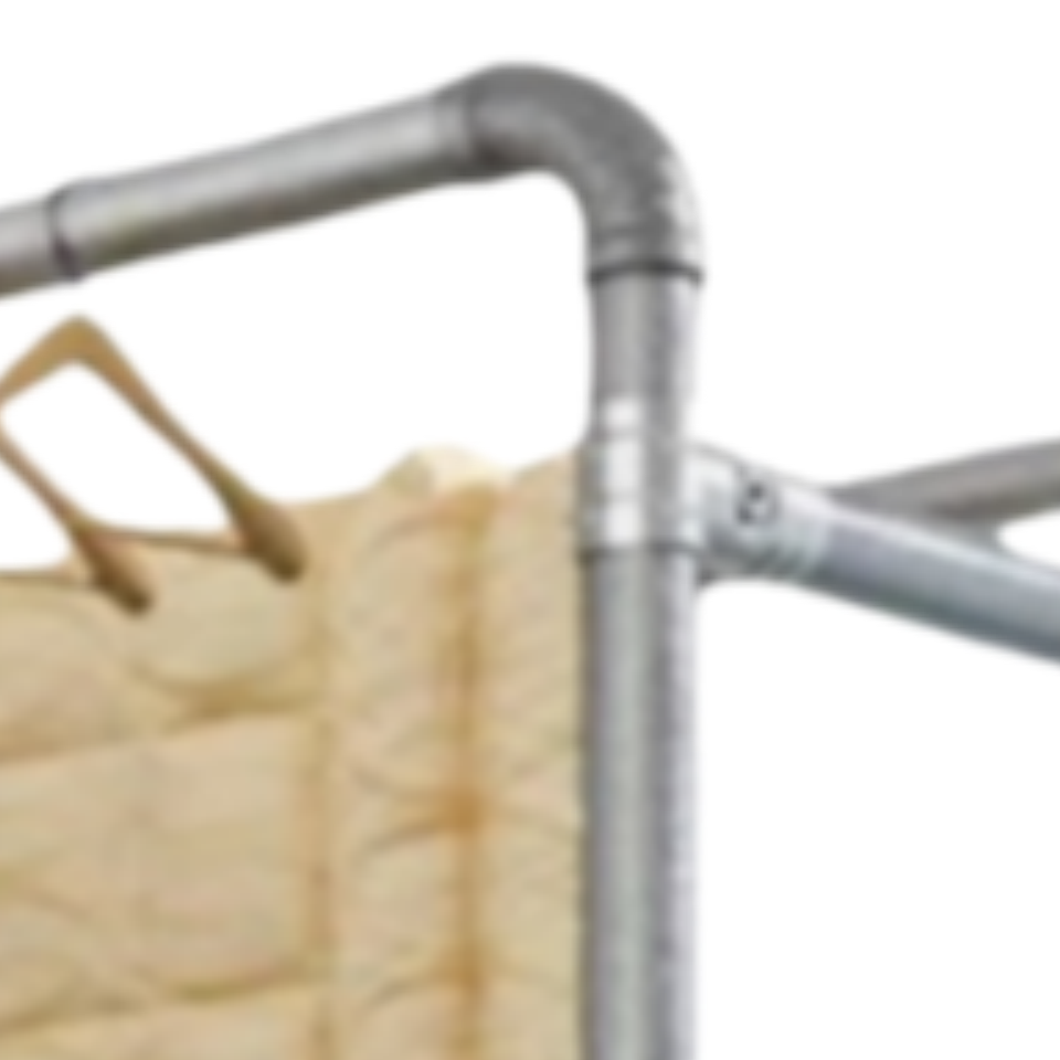 乐琪艺落地晾衣架钢制个高清大图