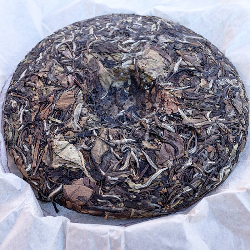 舒淡 马到成功 福鼎白茶鲜芽叶 茶饼礼盒装 350g(单位:盒)高清大图