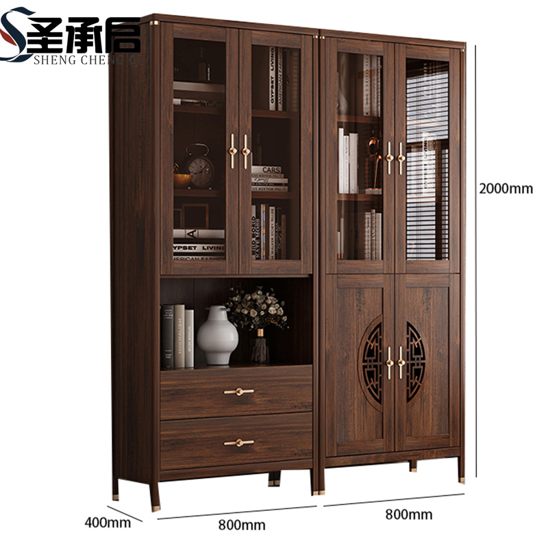 圣承启 书柜 六门 台高清大图