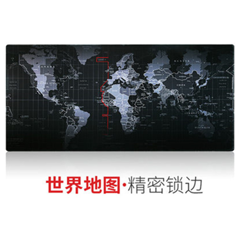 超大号鼠标垫 CF游戏LOL动漫卡通可爱女生电脑办公键盘垫锁边桌面桌垫电竞技加厚笔记本高清大图