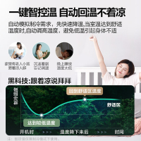 美的(Midea) 新一级节能 极光先锋 1.5匹 变频冷暖壁挂式空调挂机 以旧换新 KFR-35GW/N8MHA1